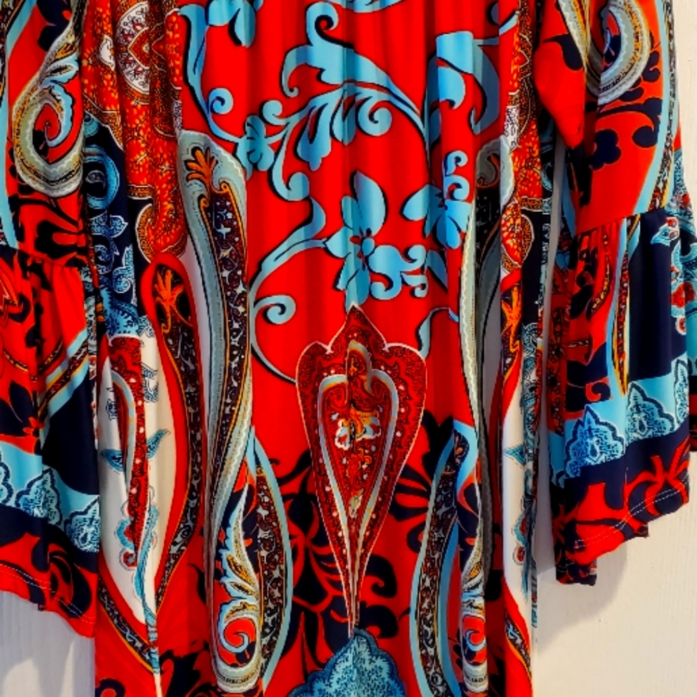 Gorgeous multi colored dress... EUC!